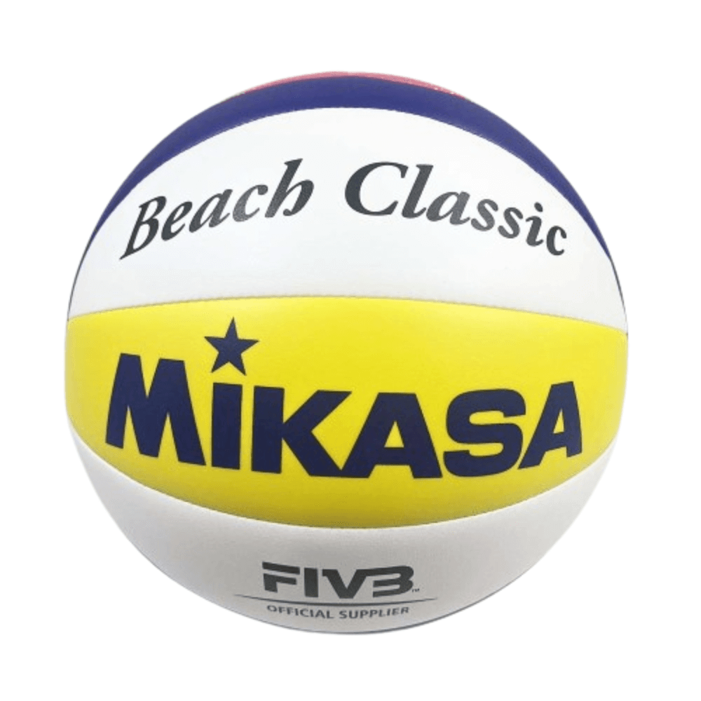วอลเลย์บอลชายหาด MIKASA BV552C BEACH CLASSIC หนังเย็บ TPU ขนาดมาตรฐาน
